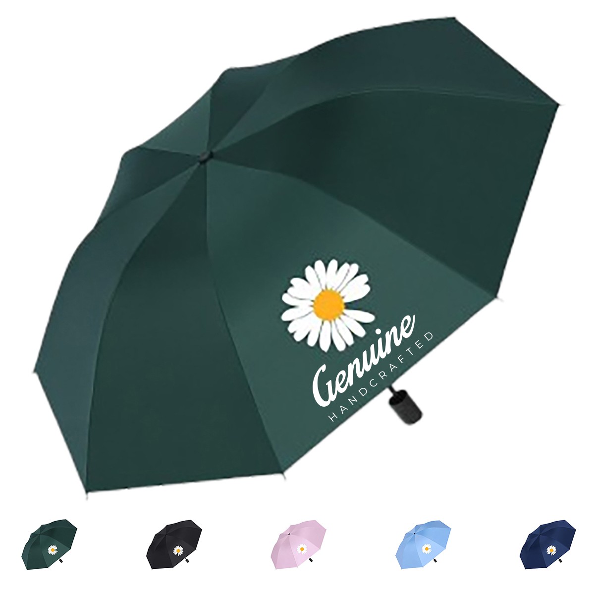 Compact Dual-Purpose Umbrella with Automatic Open and Close