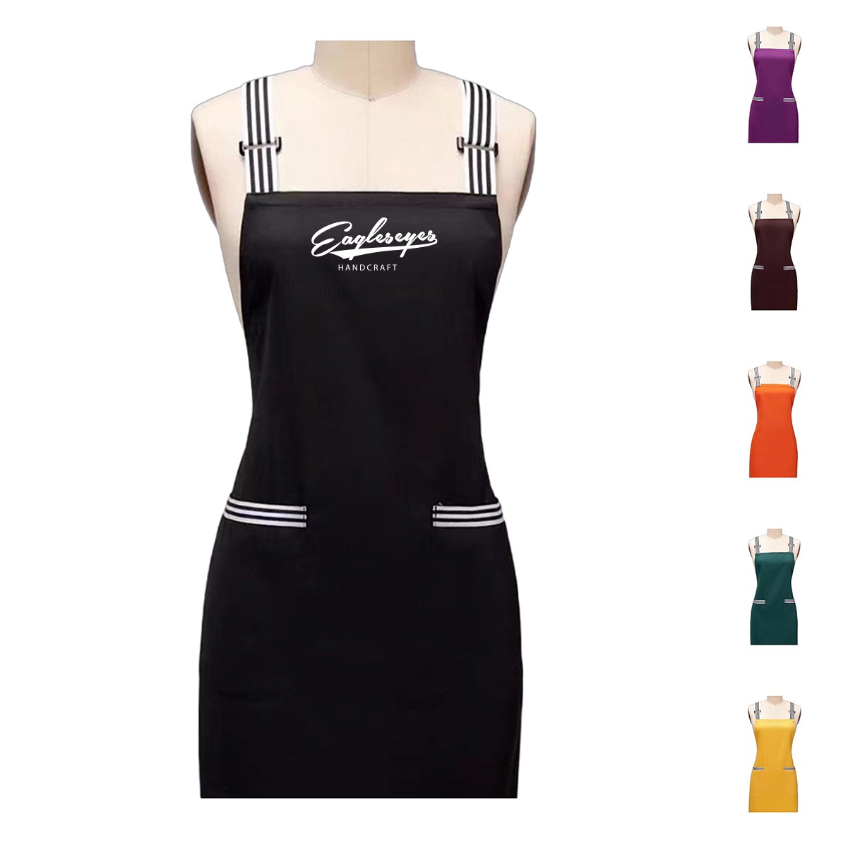 Colorful Culinary Pocket Apron