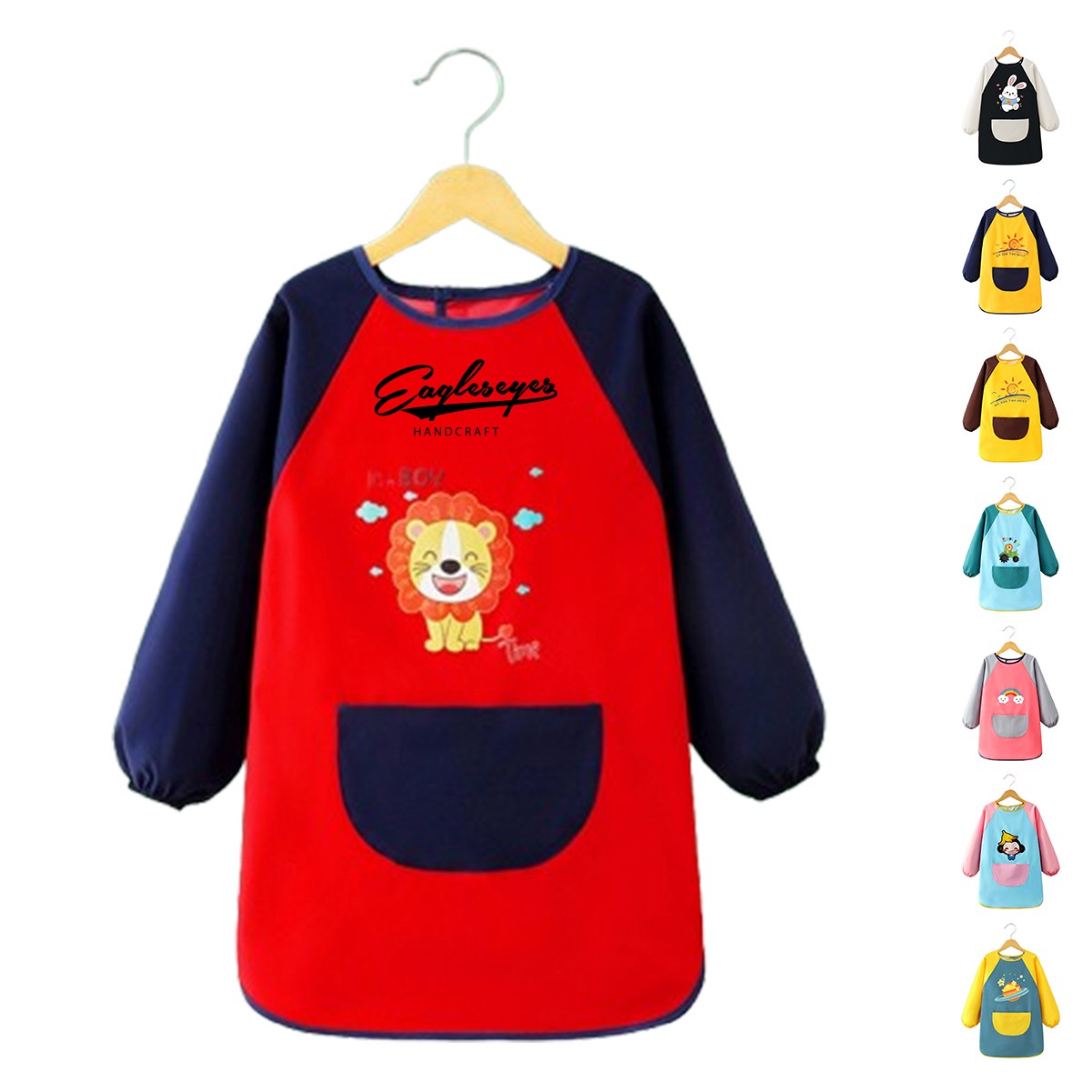 Kid Waterproof Polyester Art Apron
