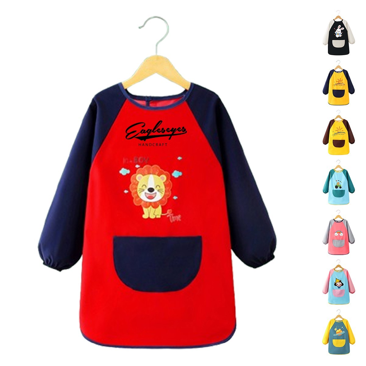 Kid Waterproof Polyester Art Apron