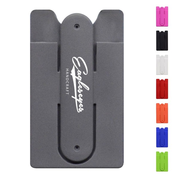 Silicone Card Grip Phone Wallet