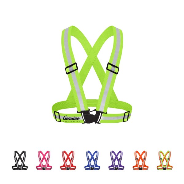 Reflective Safety Vest with Adjustable Strap