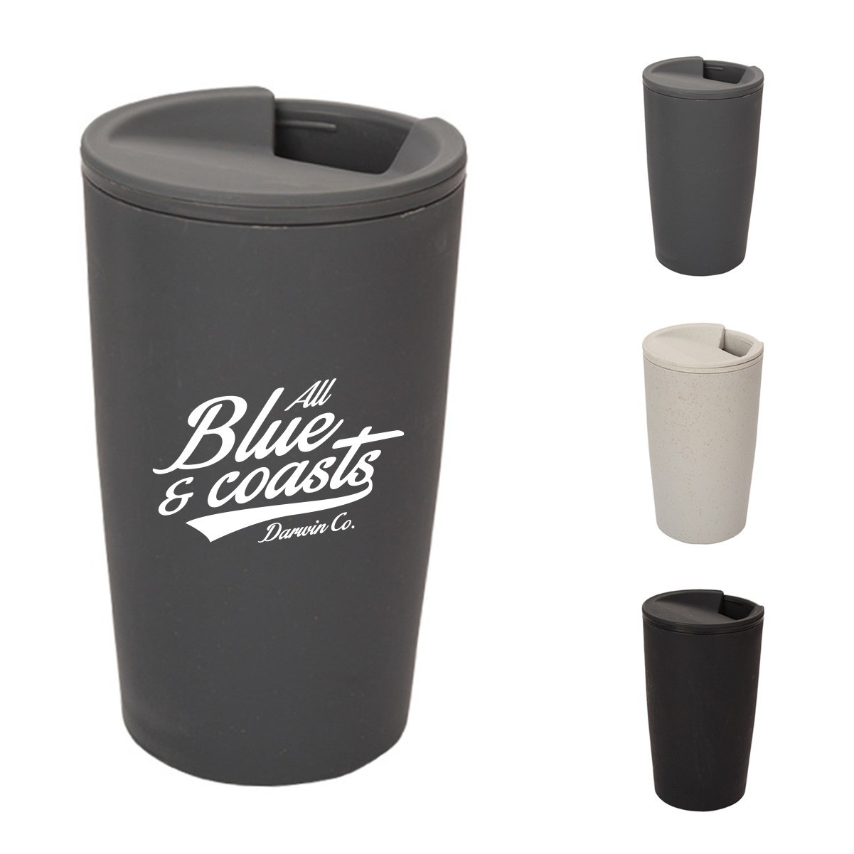 10oz Eco-Friendly Wheat Straw Coffee Cup