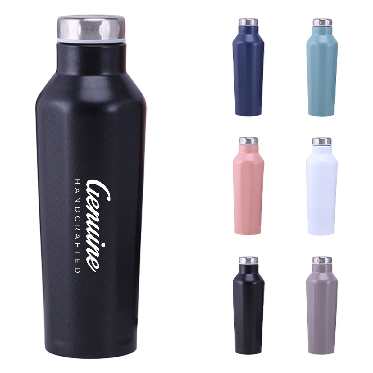 17oz Stainless Steel Vacuum Insulated Water Bottle