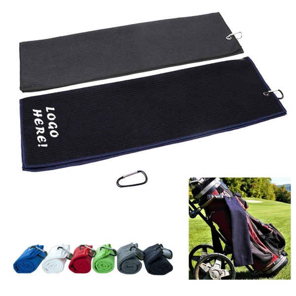 Tri-fold Golf Towel
