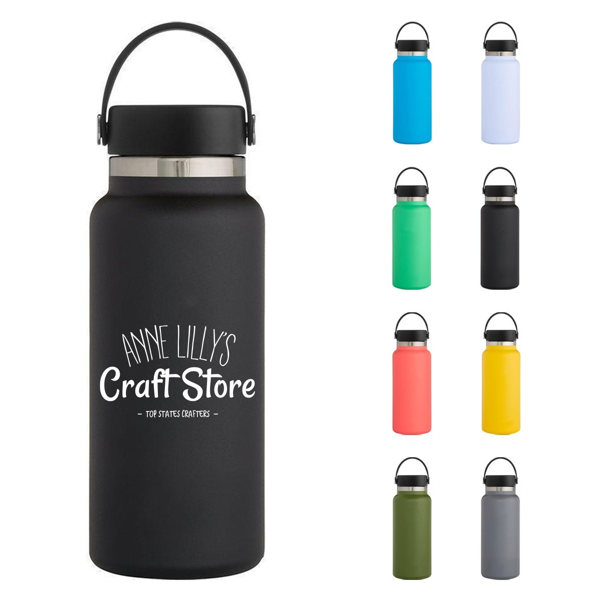 32oz Insulated Stainless Steel Water Bottle