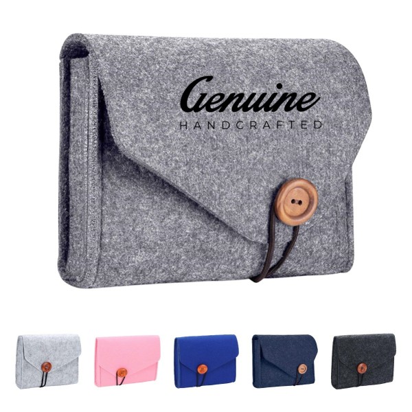 Felt Electronic Organizer Pouch