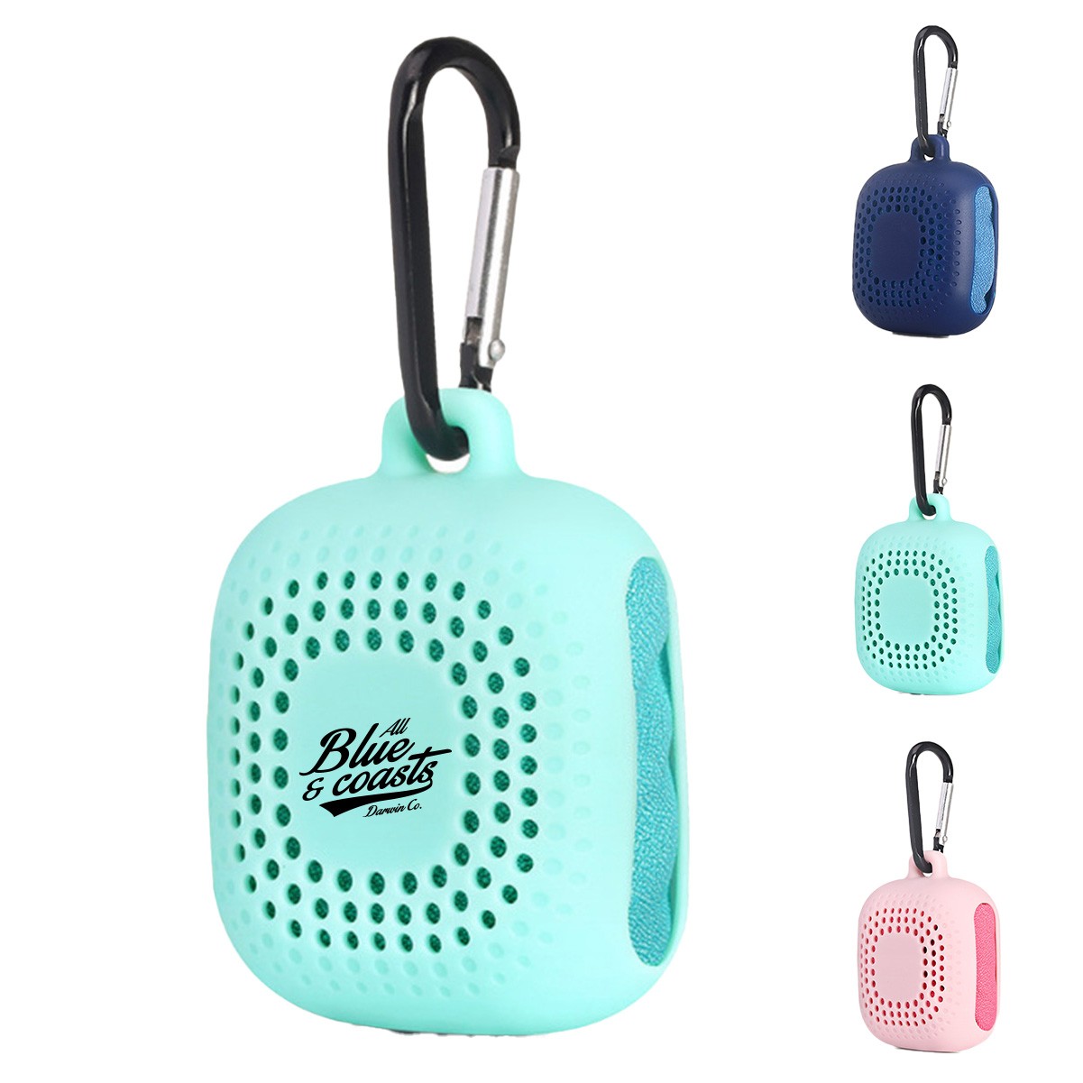 Cooling Towel with Silicone Case