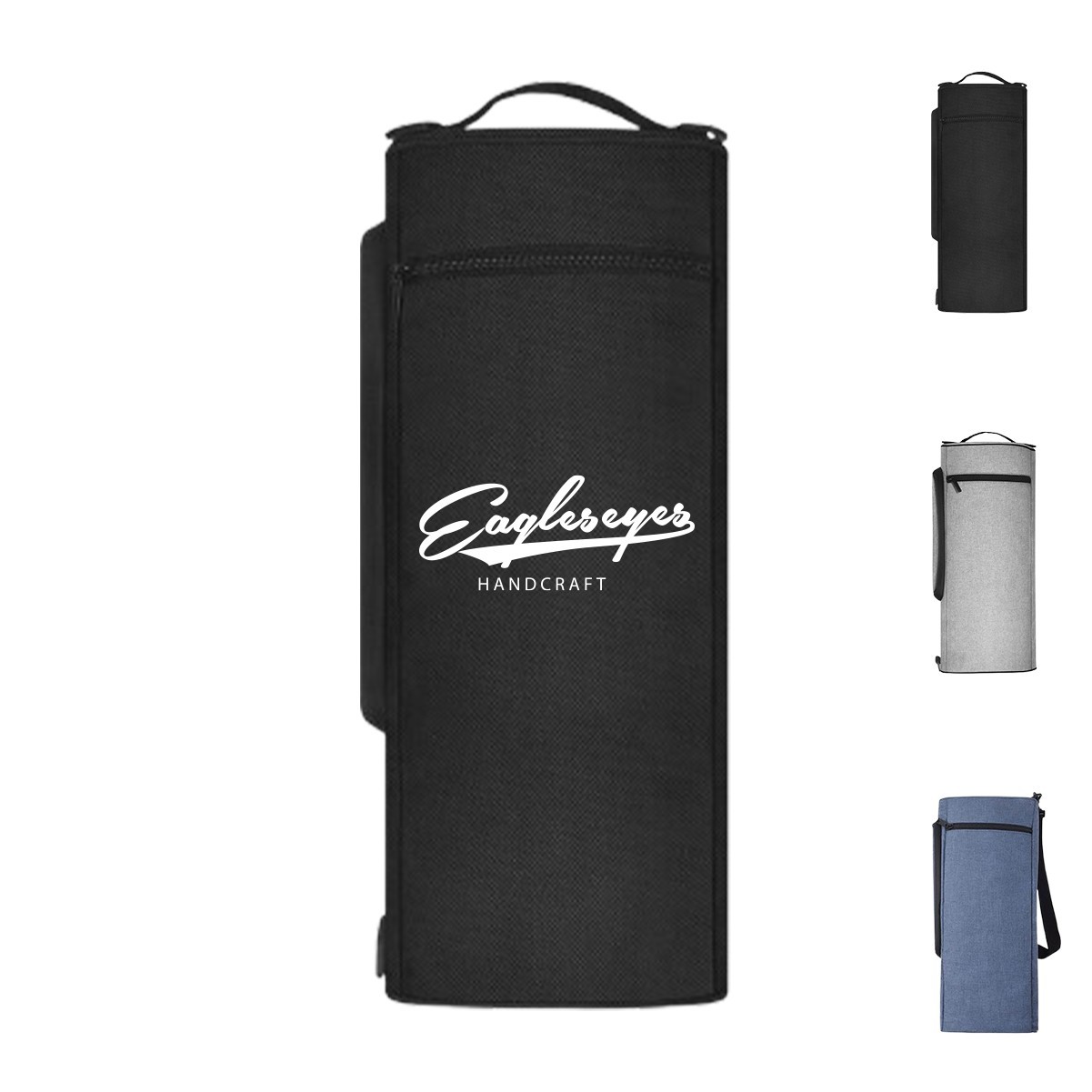 Insulated Nylon Golf Can Cooler Bag with Waterproof Zip