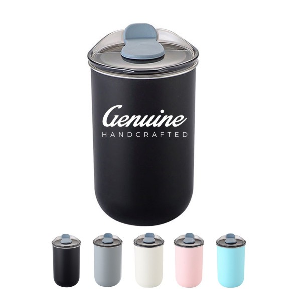 10 Oz Coffee Tumbler with Slide Clear Lid