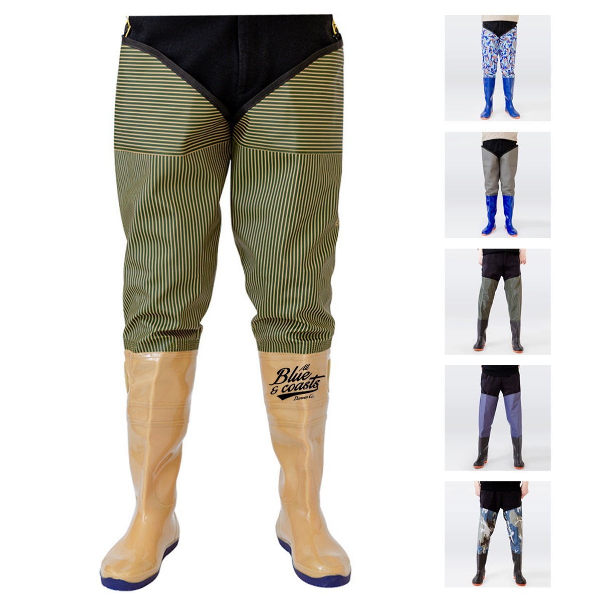 Waterproof Camo Hip Wader Pant