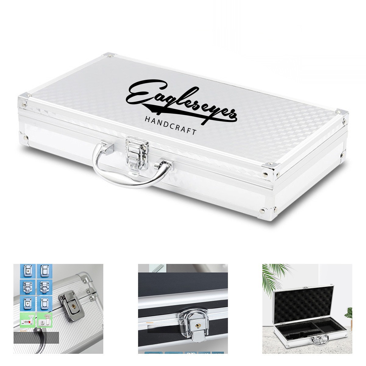 Durable Aluminum Tool Case with Buckle Lock