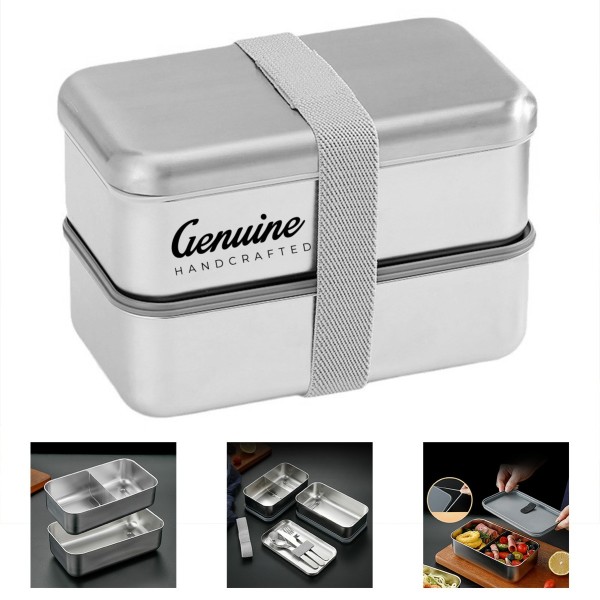 Japanese Style Stainless Steel Bento Lunch Box