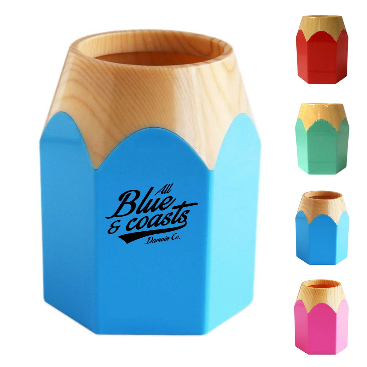 Pencil-Shaped Pen Holder