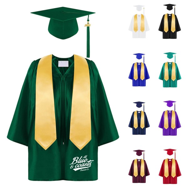 Kid Graduation Cap with Gown and Tassel