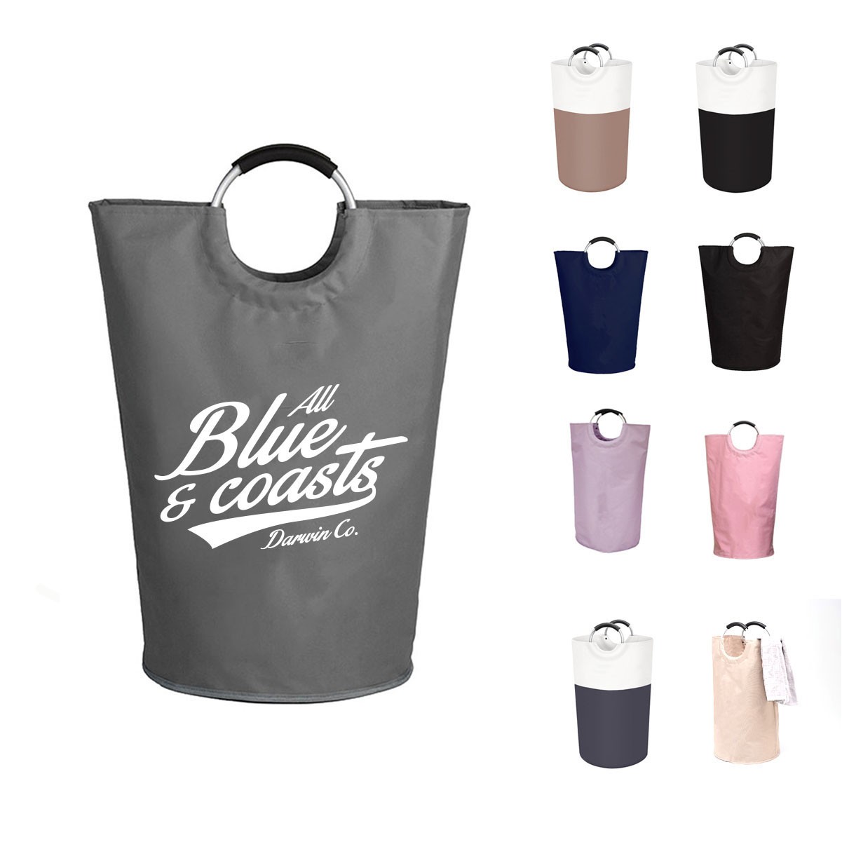 Collapsible Handle Laundry Bag