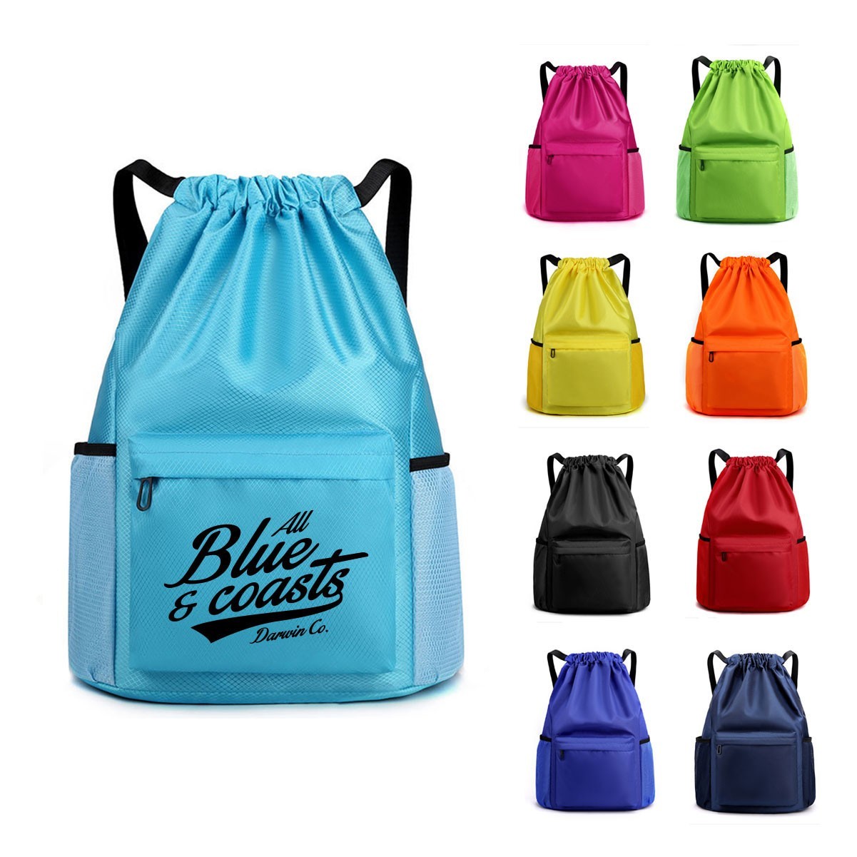 Wet/Dry Drawstring Backpack
