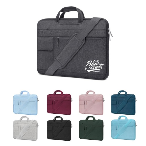 Laptop Shoulder Bag with Quick-Access Pocket