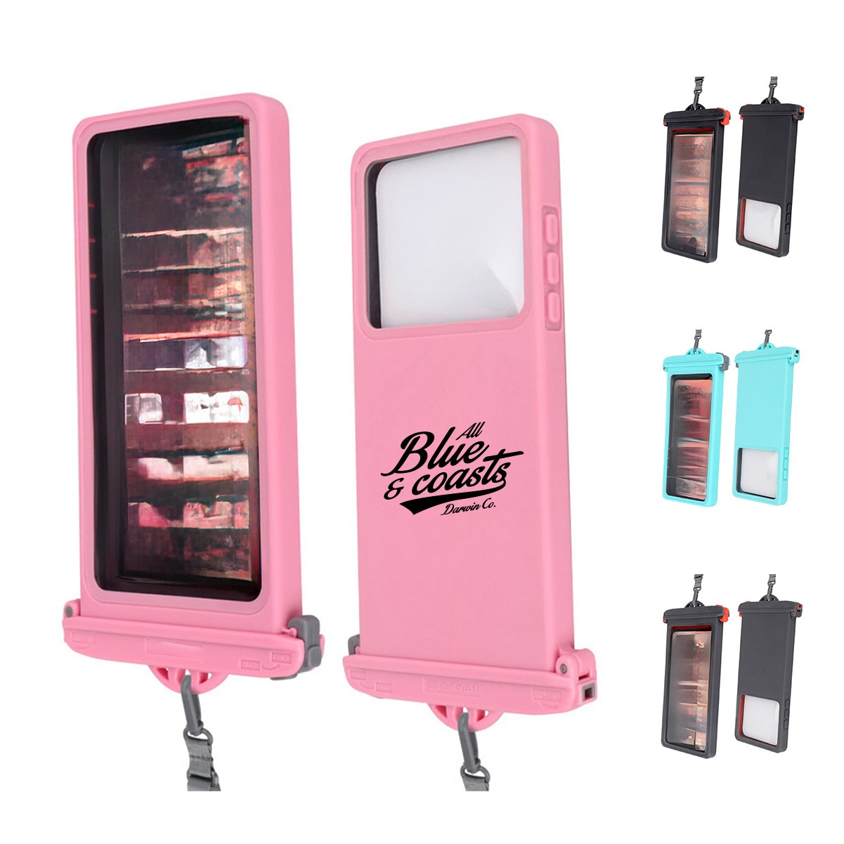 Waterproof PVC Mobile Phone Dry Bag with Floating Airbag