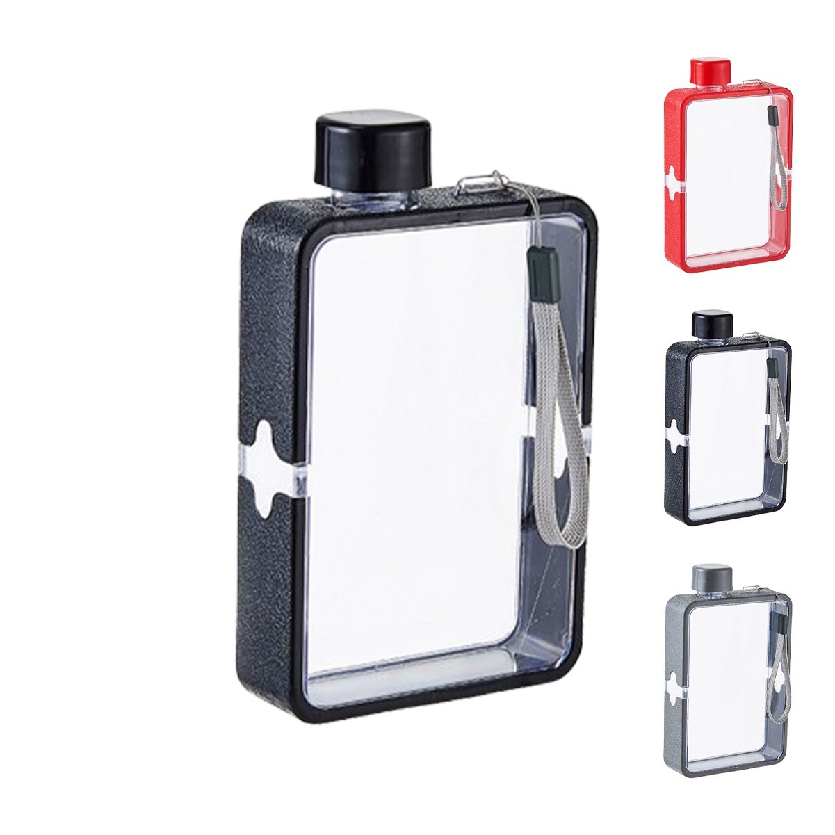 13oz Eco-Friendly Water Flask with Threaded Cap and Seal Pad