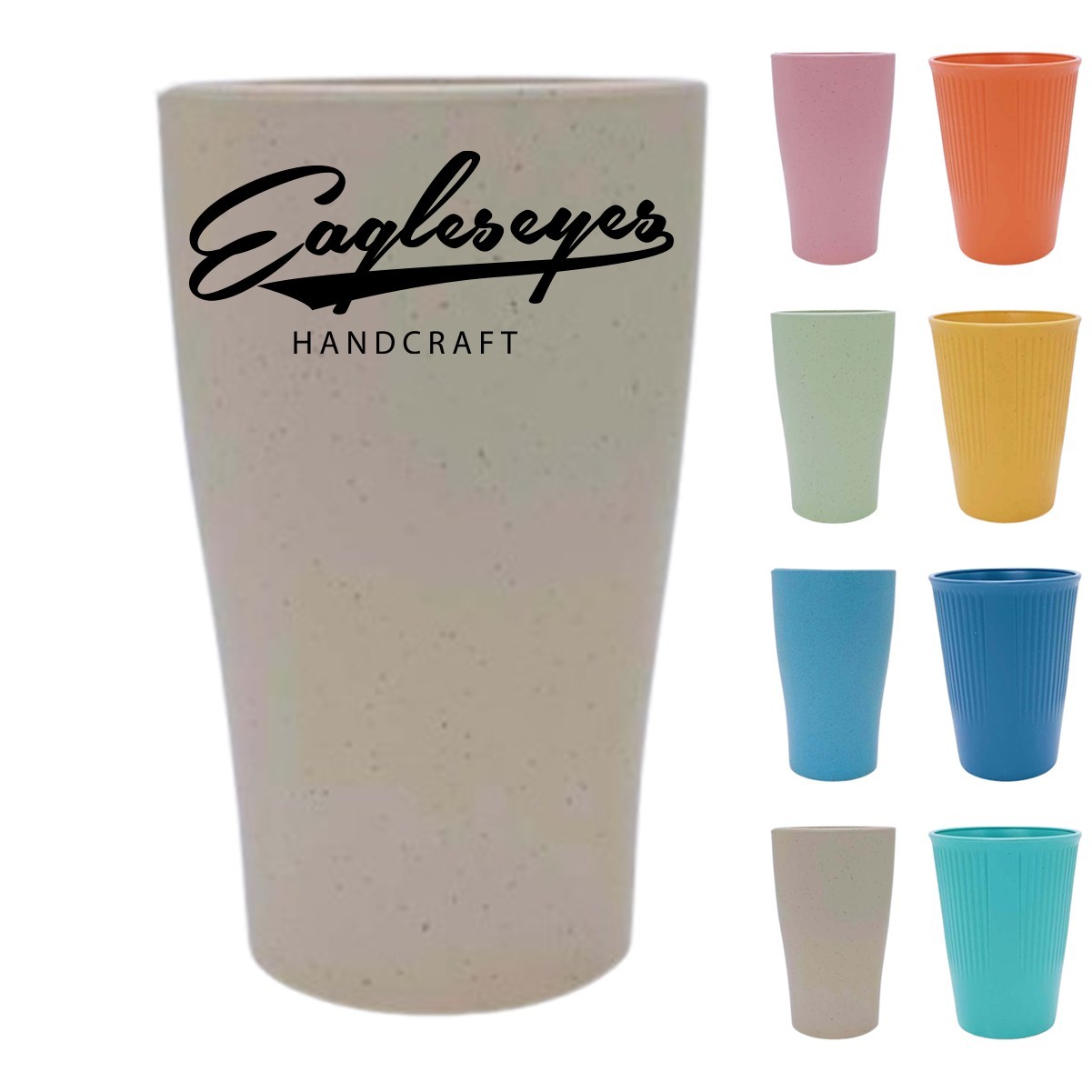 12oz Eco-Friendly Wheat Straw Cup