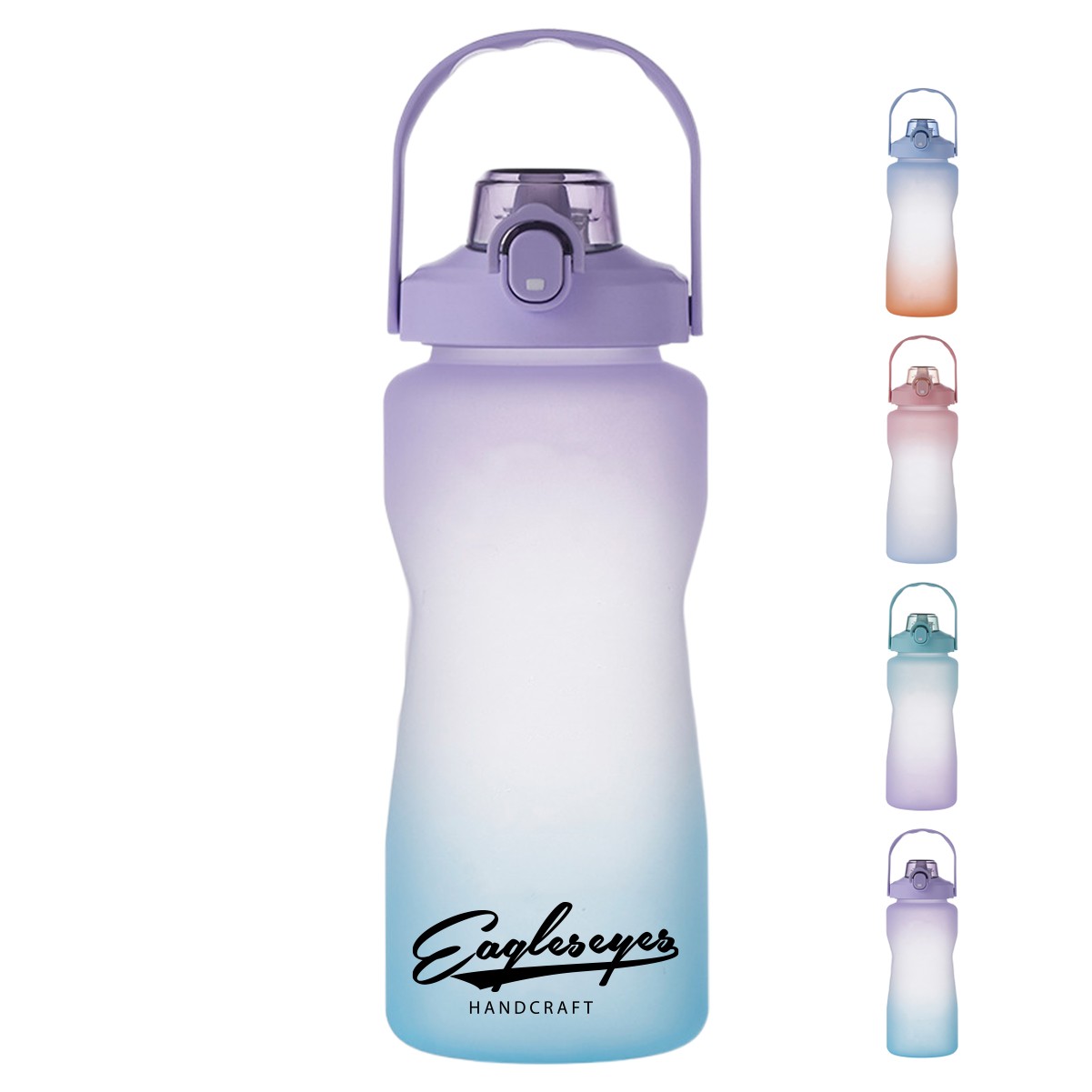24oz Motivational Water Tracker Bottle