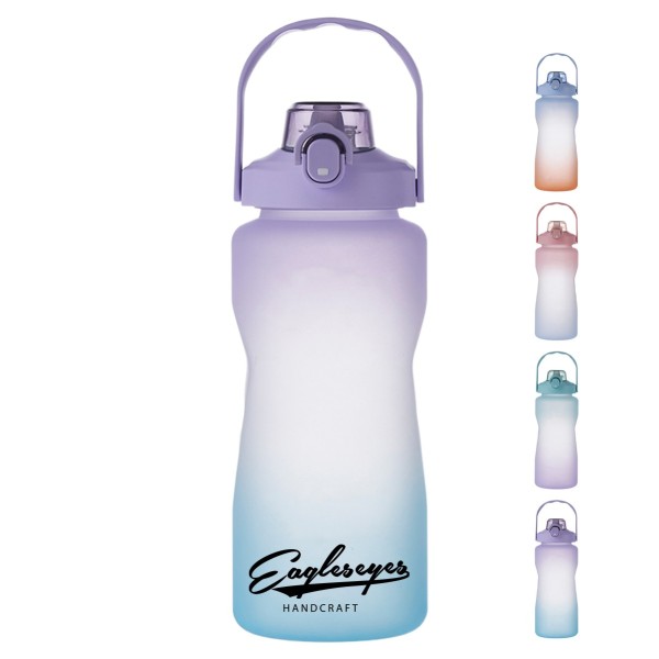 24oz Motivational Water Tracker Bottle