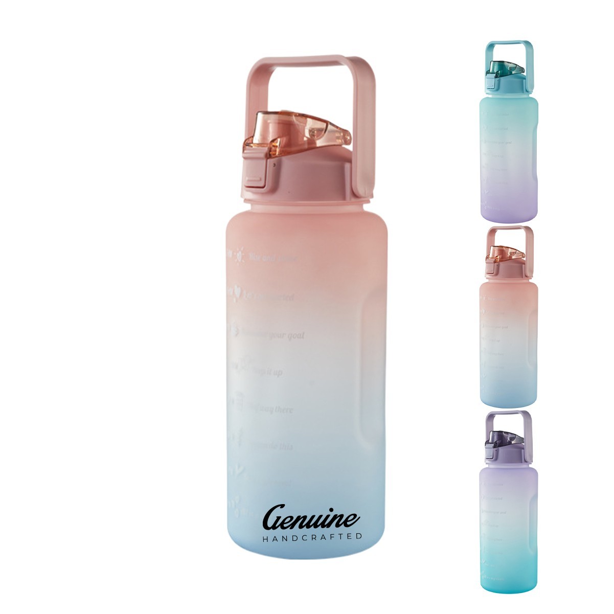 15oz Portable Hydration Tracker Water Bottle