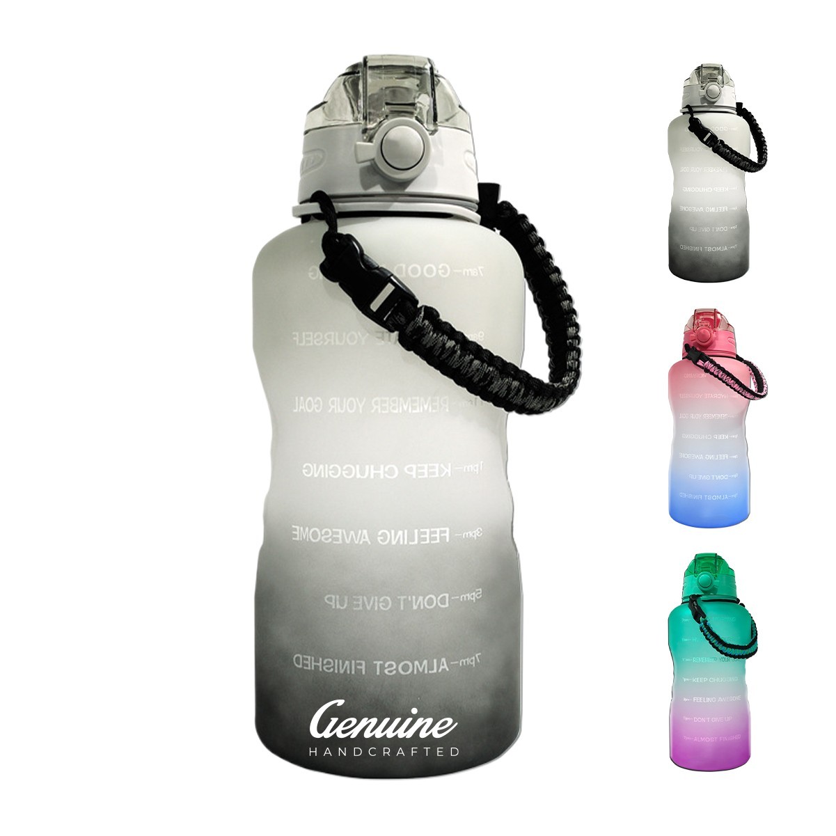 128oz Time Marker Reusable Water Bottle
