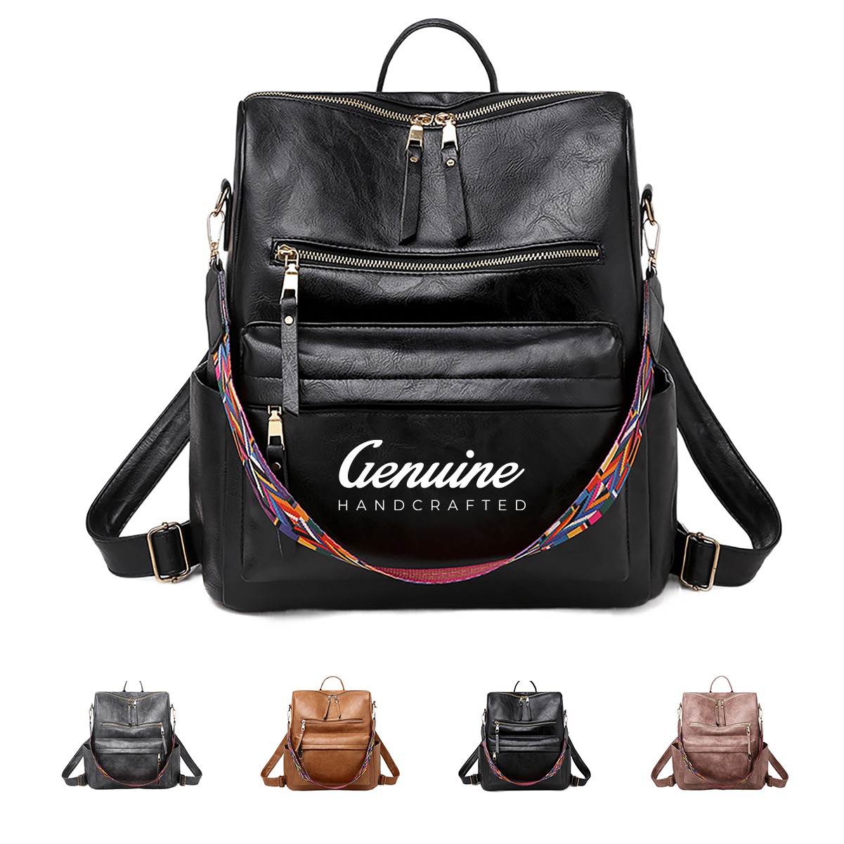 Leather Backpack
