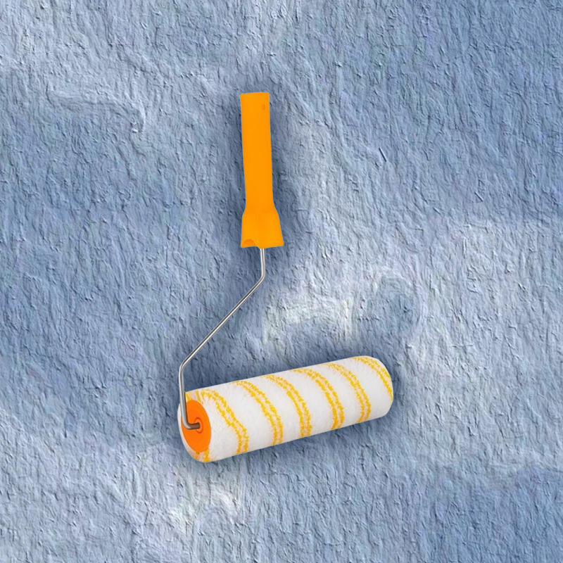 Roller brush roller paint brush no dead angle latex paint wall large long handle paint brush artifac