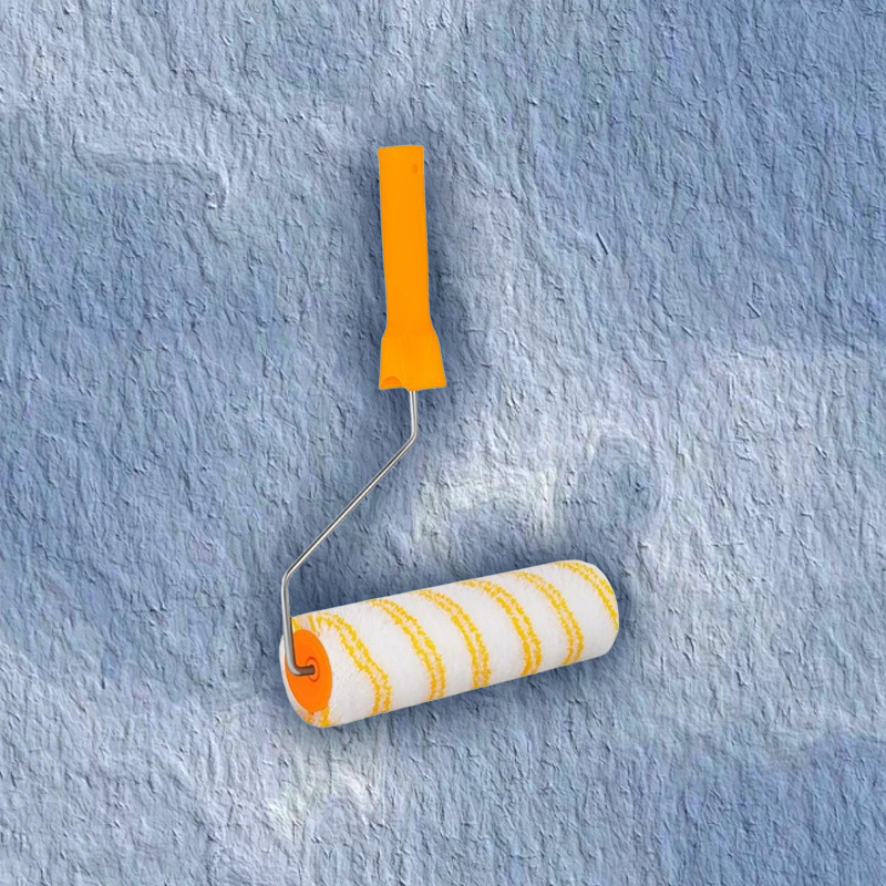 Roller brush roller paint brush no dead angle latex paint wall large long handle paint brush artifac