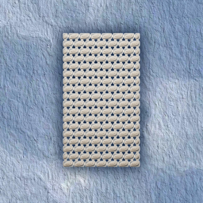 Shower special draining mat massage footrest