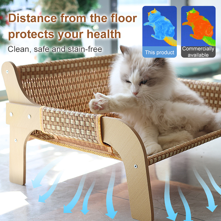 😽Sisal Cat Scratching Mat Lounger Nest