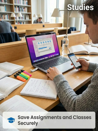 💽Bank-grade data storage💾 2-in-1 Mobile Solid State USB Drive for Phone & PC