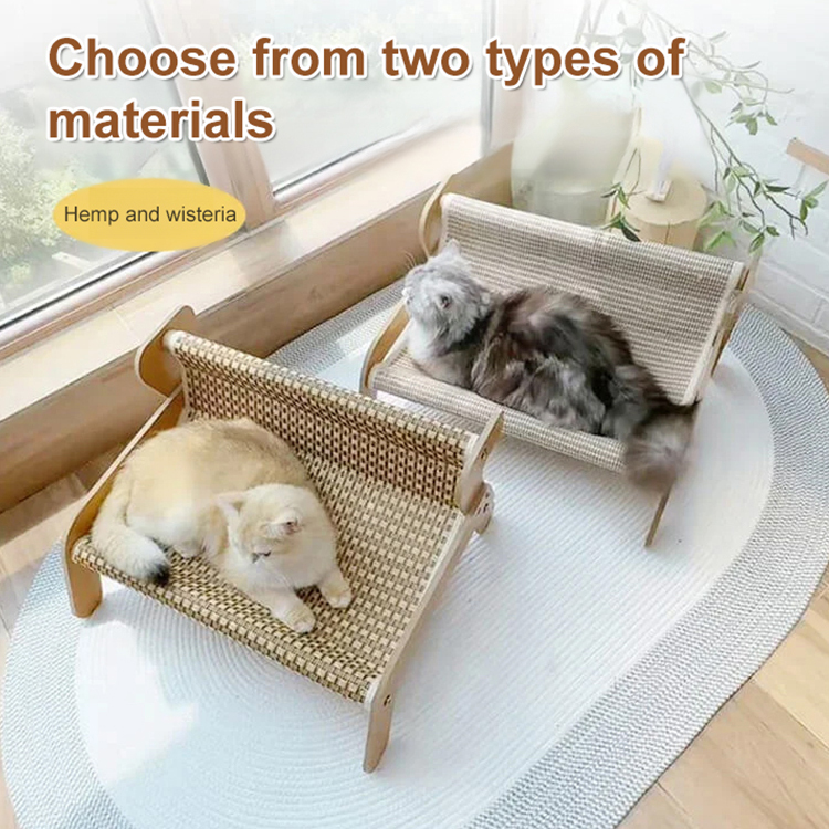 😽Sisal Cat Scratching Mat Lounger Nest