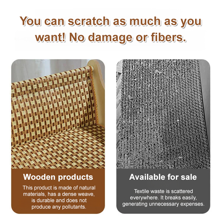 😽Sisal Cat Scratching Mat Lounger Nest