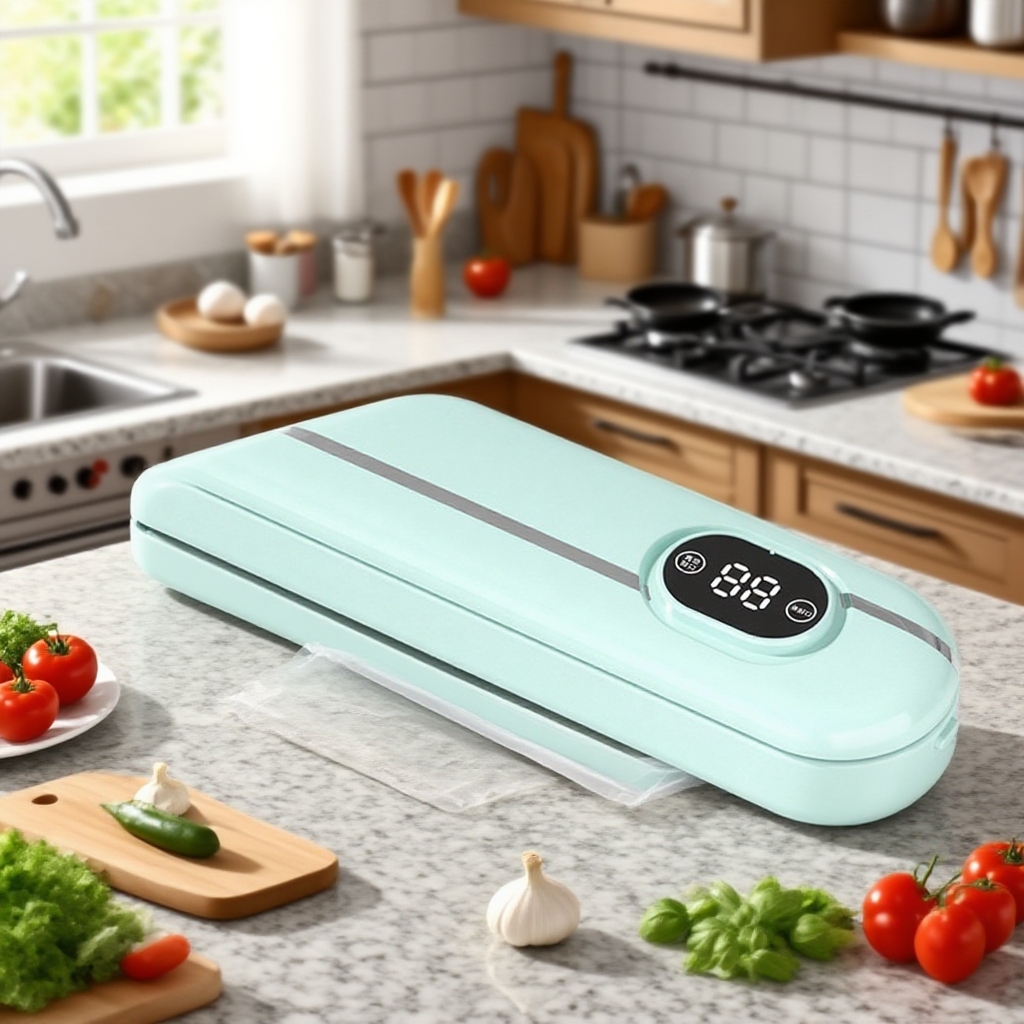 Automatický domácí vakuový uzavírací stroj na potraviny