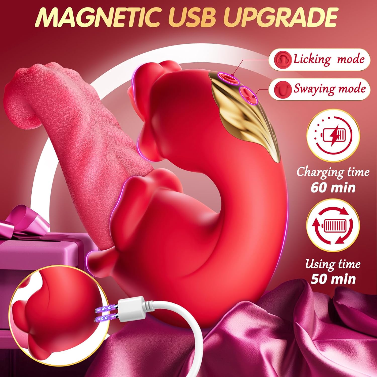 💥Special launch of supreme series in 2024-👑4 in 1 New Rose toy