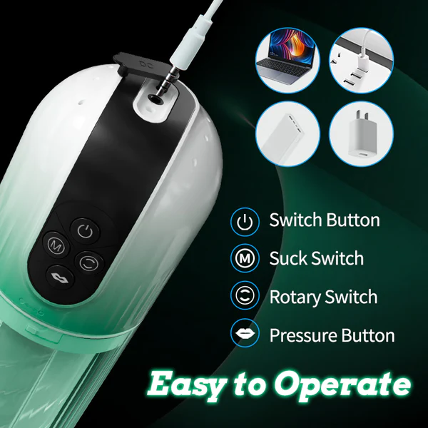 🎁🎁Best Product of 2023💋Rotating Tongue Water SPA Automatic  Masturbator💋