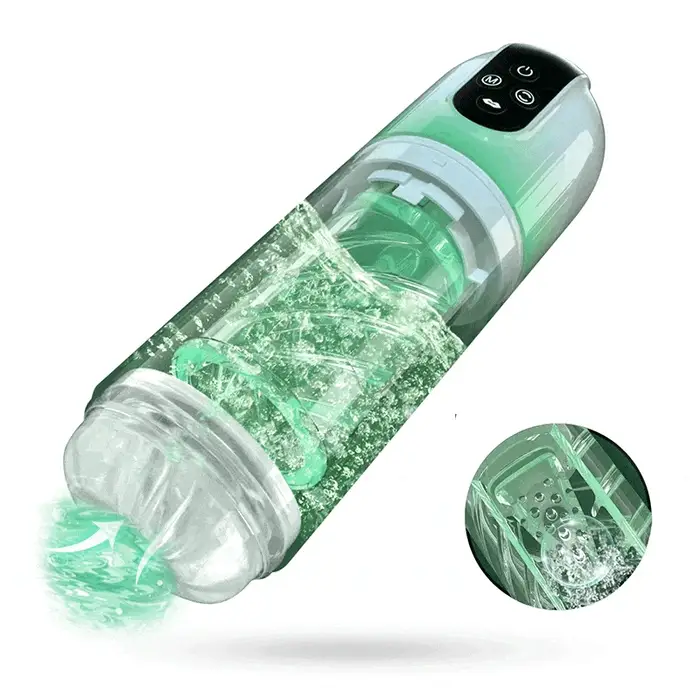 🎁🎁Best Product of 2023💋Rotating Tongue Water SPA Automatic  Masturbator💋