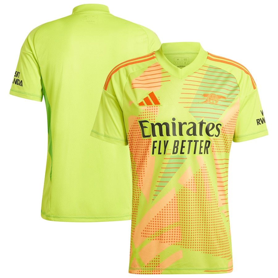 Arsenal Adiqdfdas 24/25 Home Goalkeeper Jersey