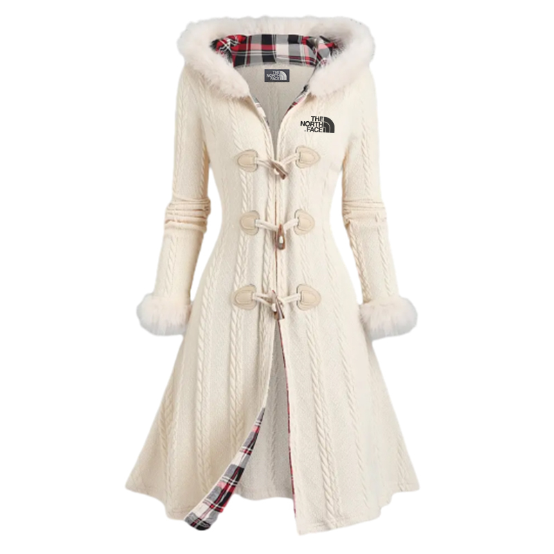 2024 TNF®-1pc Y2K Style Women'S Hooded Knit Coat
