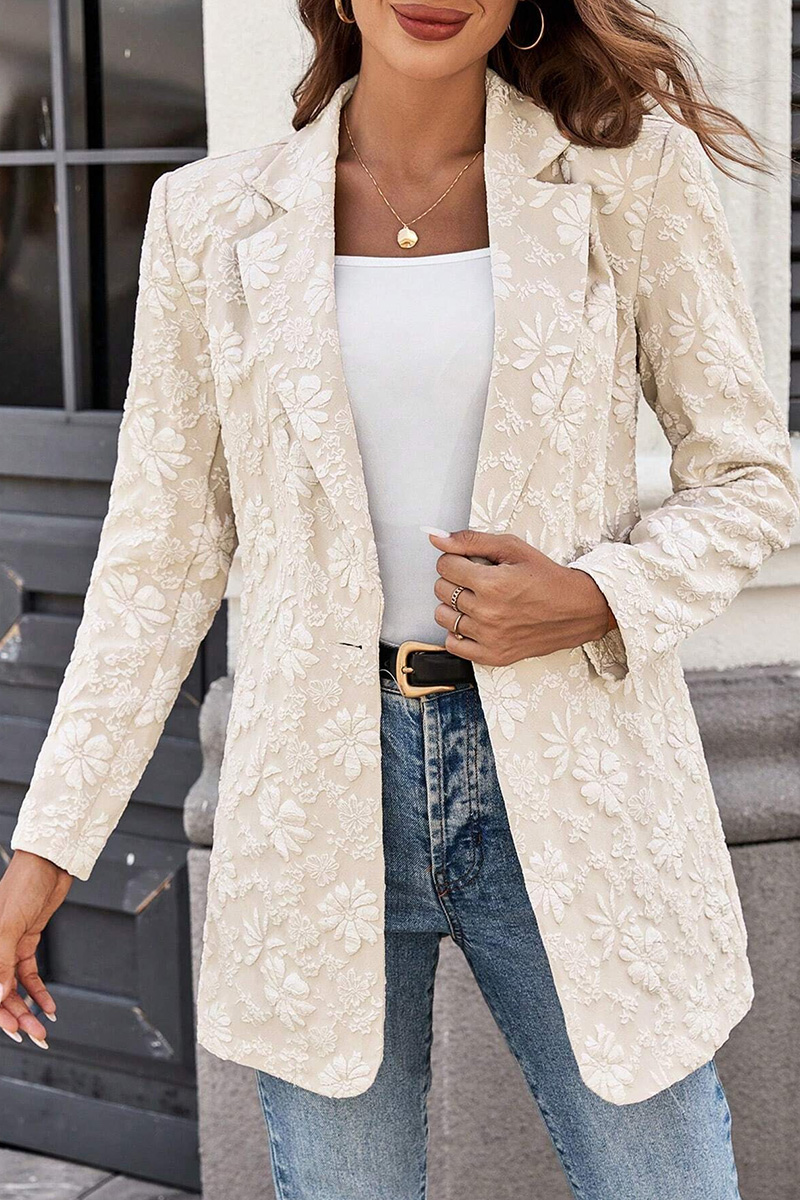 Fashion Jacquard Office Readyr Blazer