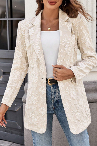 Fashion Jacquard Office Readyr Blazer