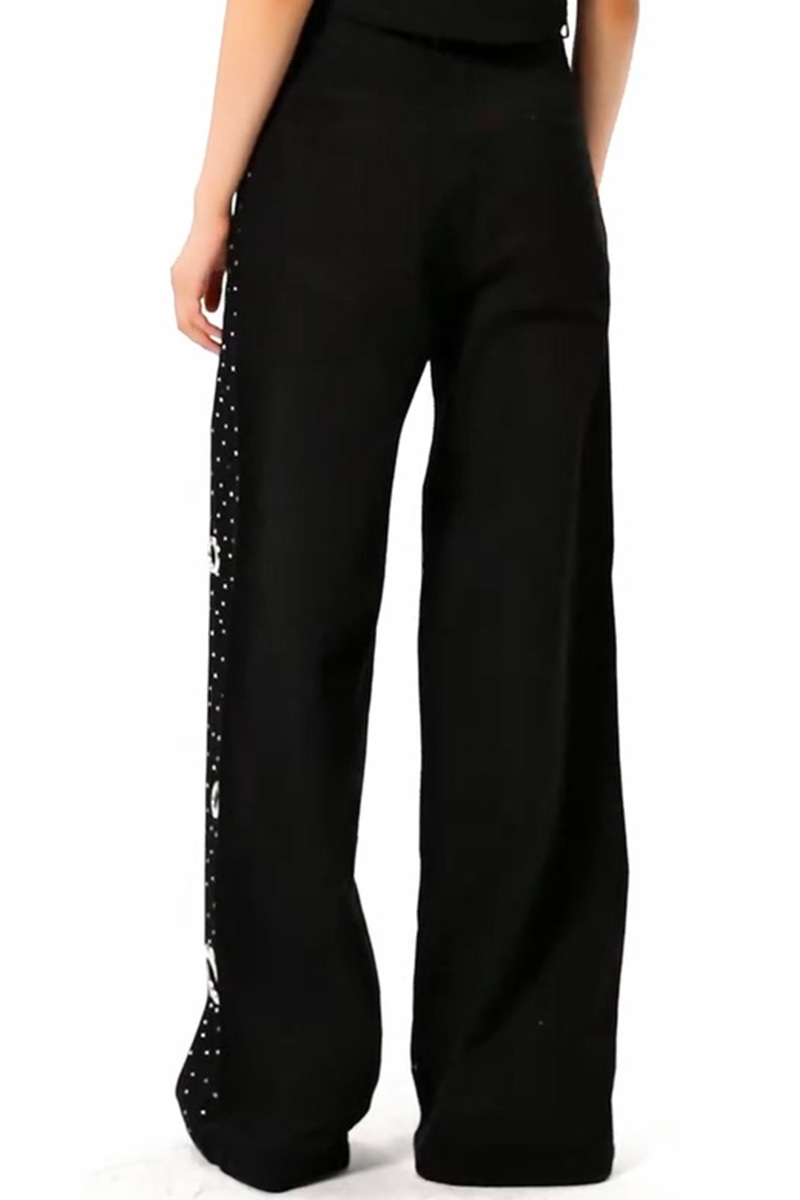 Women's Design Sense Rhinestone Hollow Out Design Jeans