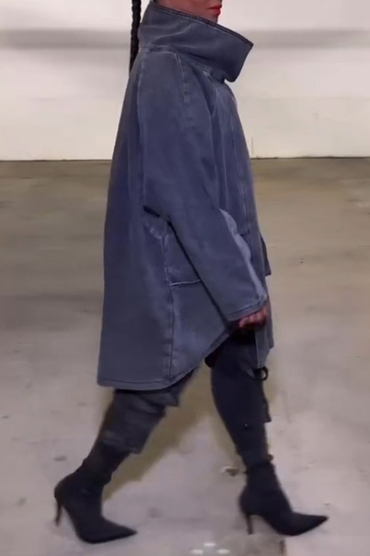 Women's Casual Two-Way Dress or Denim Top