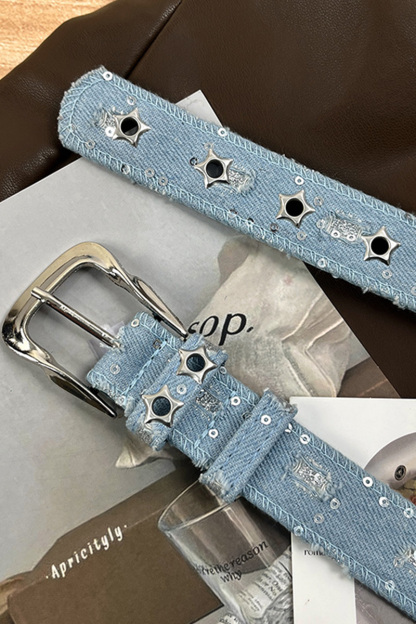 Women's Fabric Pin Buckle Belt