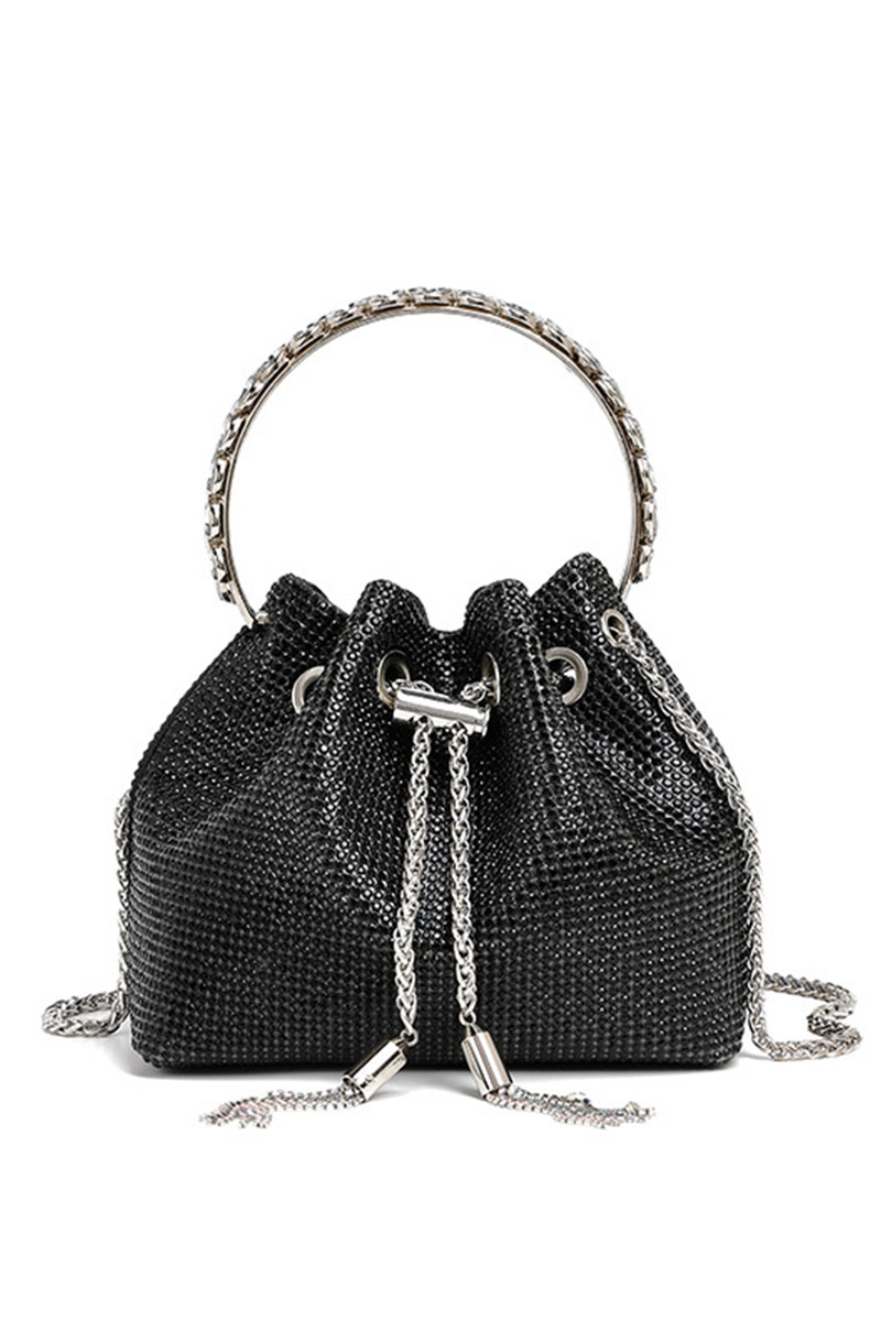 Women's Fully Studded Chain Strap Crossbody Bag