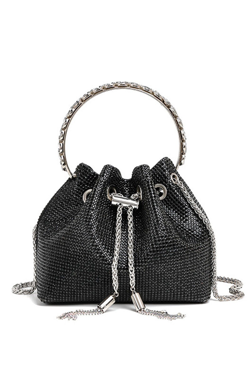 Women's Fully Studded Chain Strap Crossbody Bag